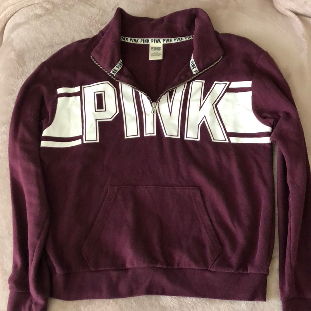 VS PINK QuarterZip 💗💗💗